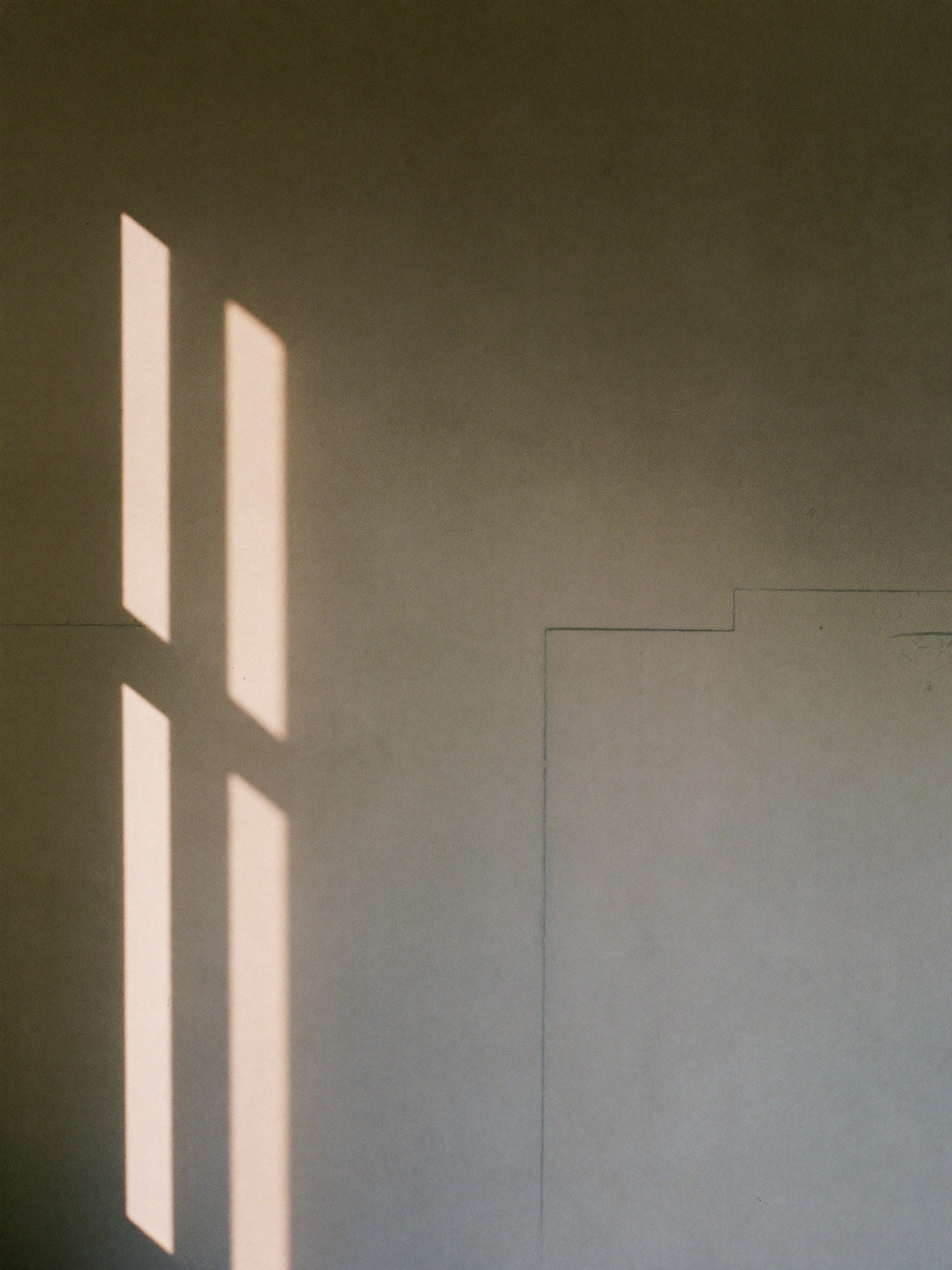 Light and shadow on concrete